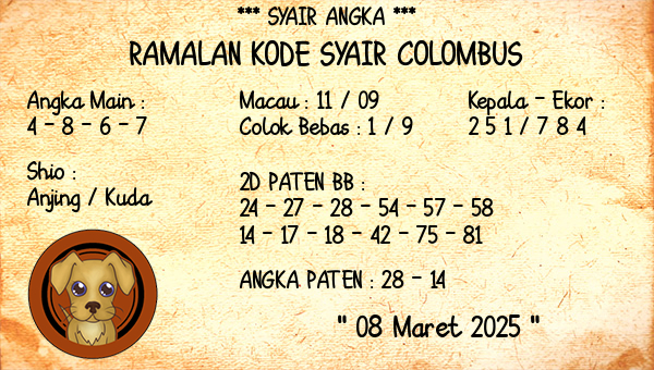 Prediksi Colombus