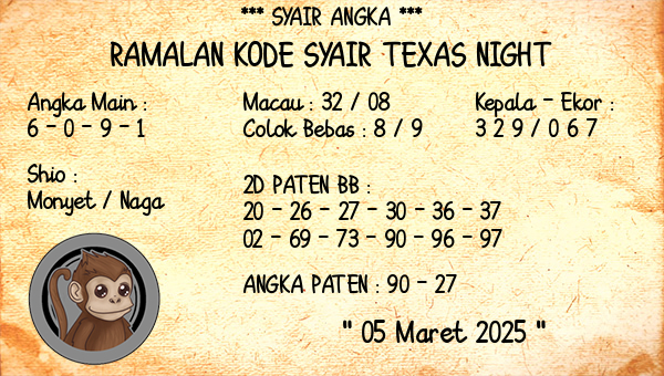 Prediksi Texas Night