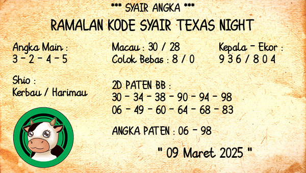 Prediksi Texas Night