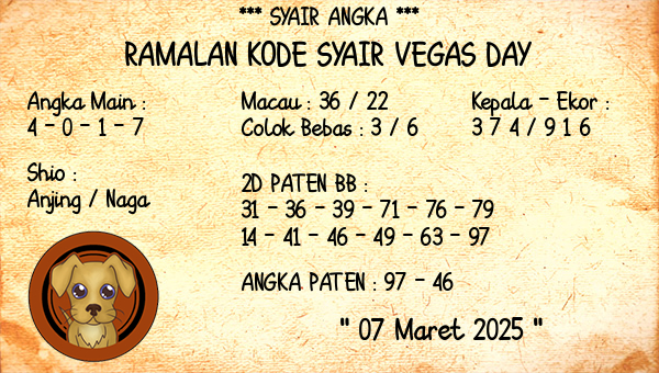 Prediksi Vegas Day