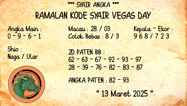 Prediksi Vegas Day