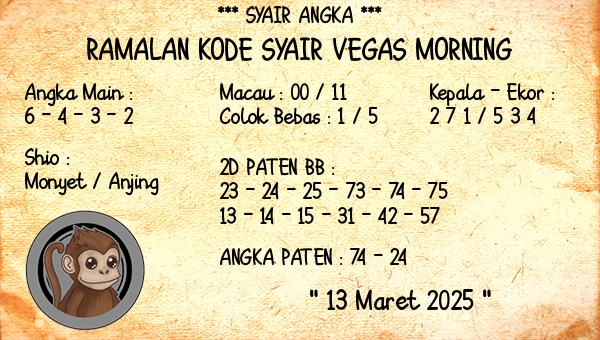 Prediksi Vegas Morning